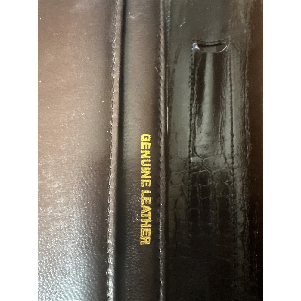 Data Express - Filo Fax Type Wallet - Leather - Boxed - NEW‎